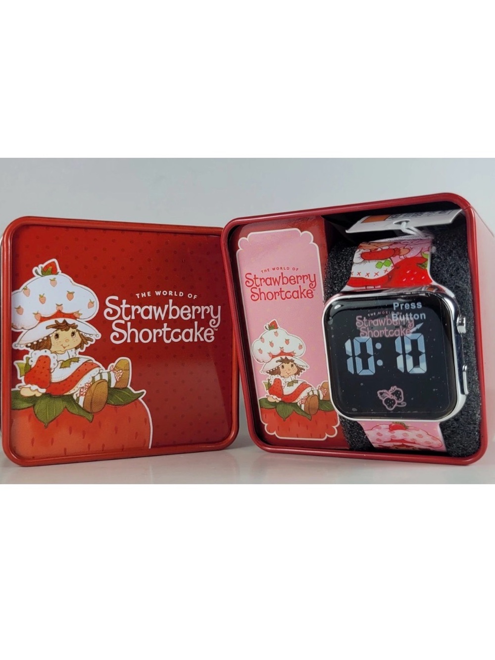 Kids watch  - Pink strawberry shortcake